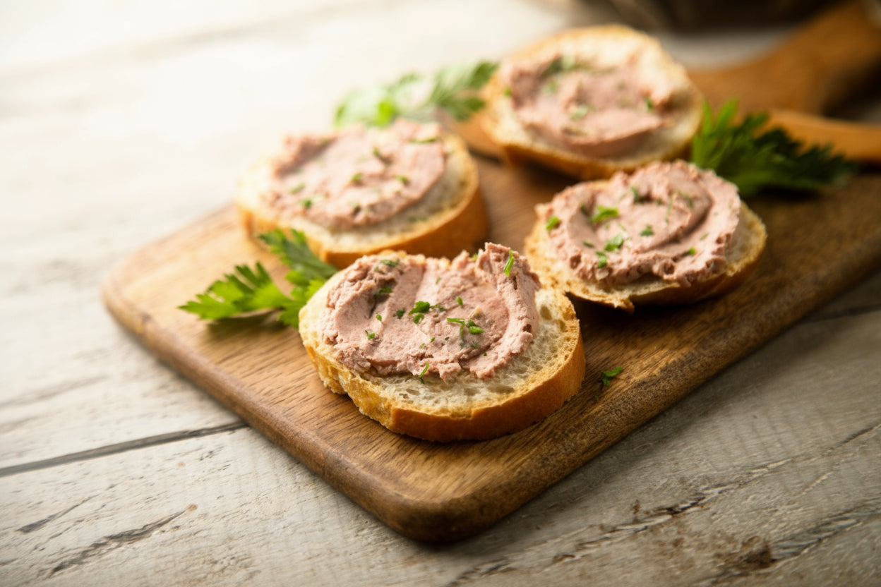 Patés and foies