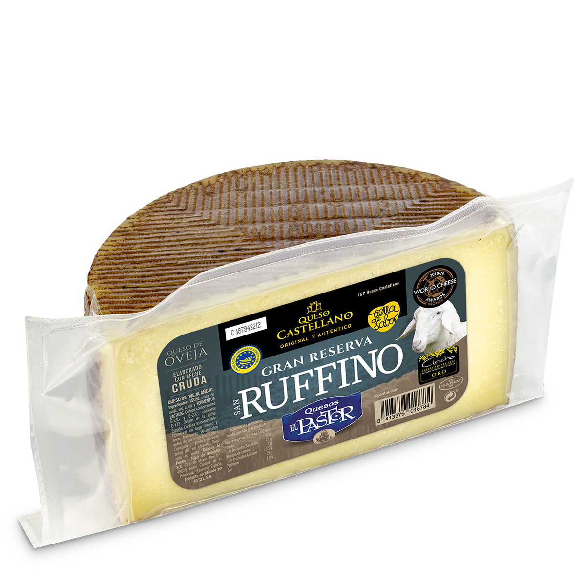 Half Wheel Extra Aged Sheep’s Milk Cheese (12 Months) – Gran Reserva ~1.45kg