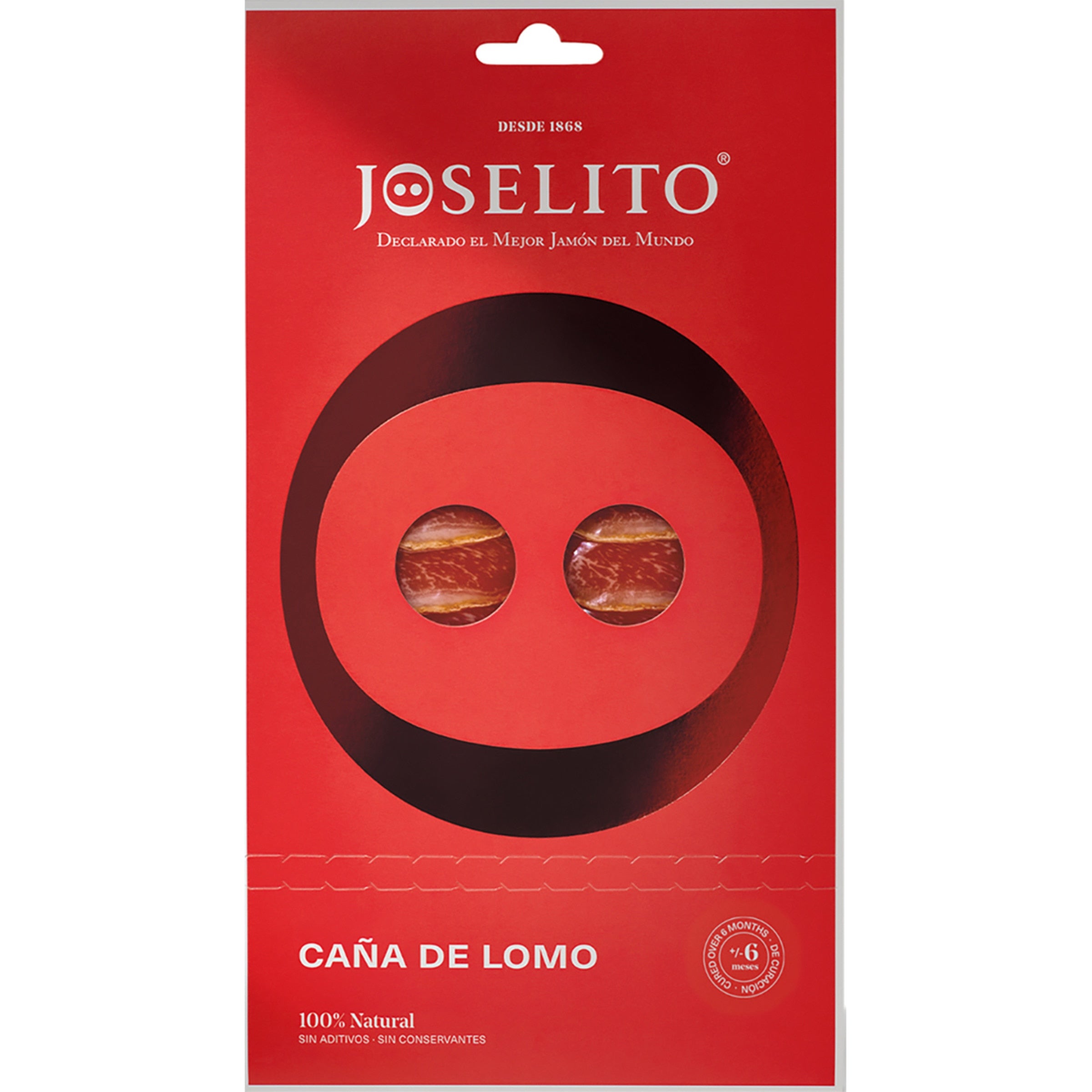 100% natural sliced pork loin from Salamanca JOSELITO