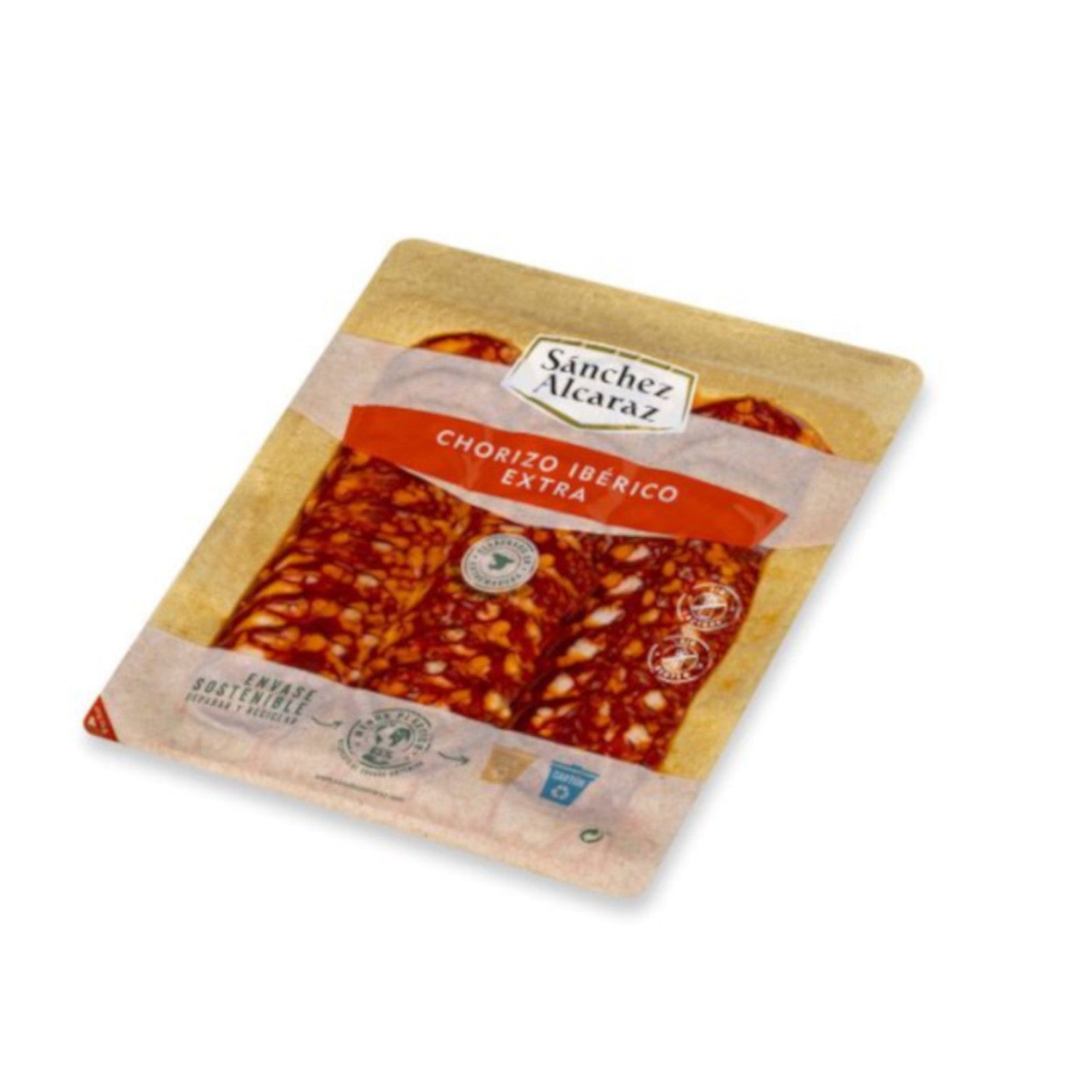 Iberian Chorizo Extra – Sliced 100g | Sánchez Alcaraz