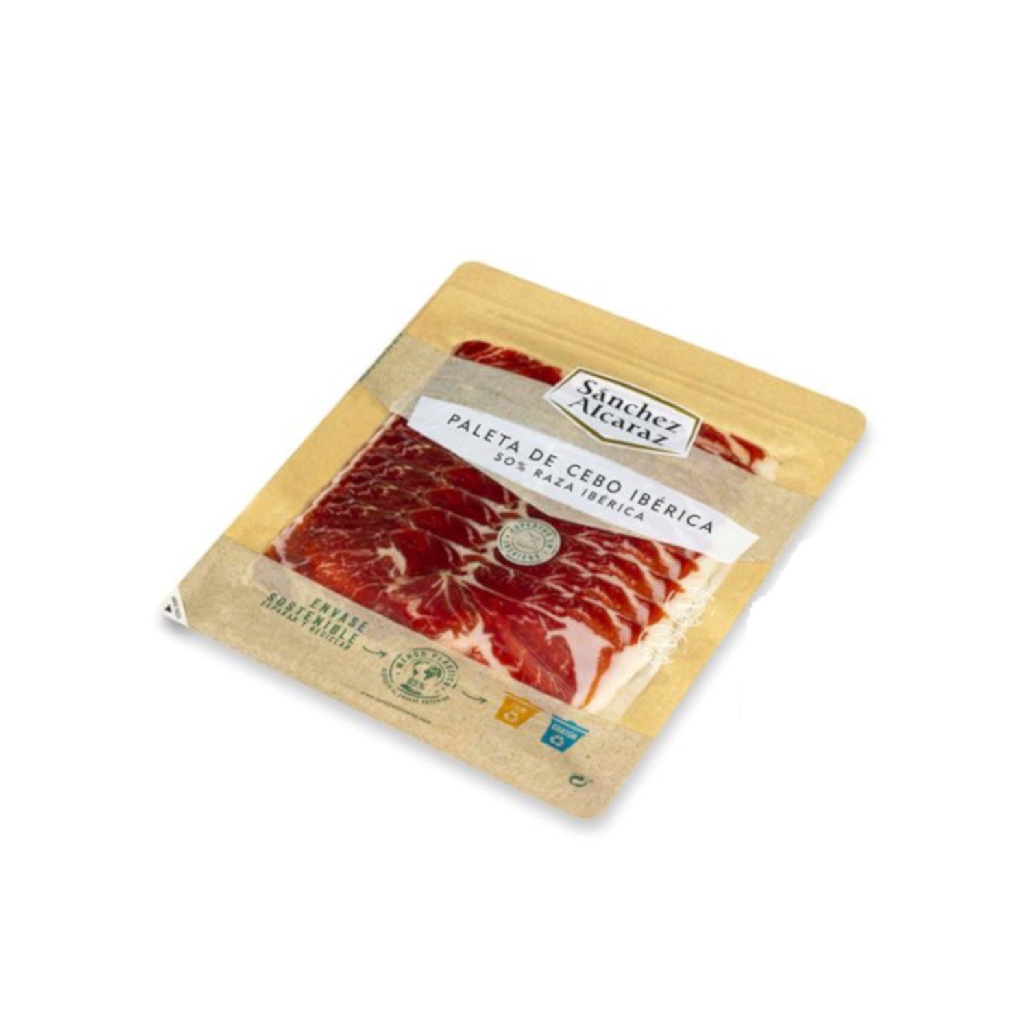 Iberian Cebo Shoulder Ham 50% Iberian Breed – Sliced 90g | Sánchez Alcaraz