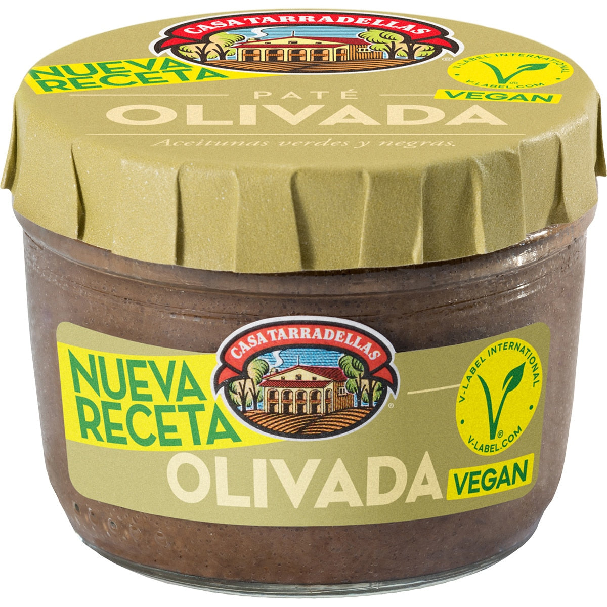 Gluten-free black and green olive pâté CASA TARRADELLAS