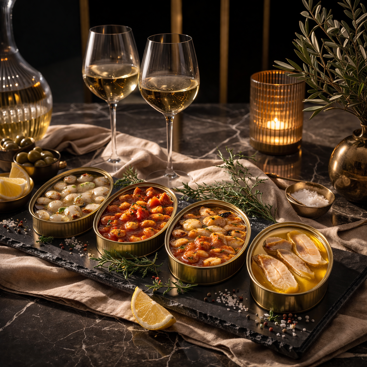 Luxury Seafood Experience Box (9 tins)