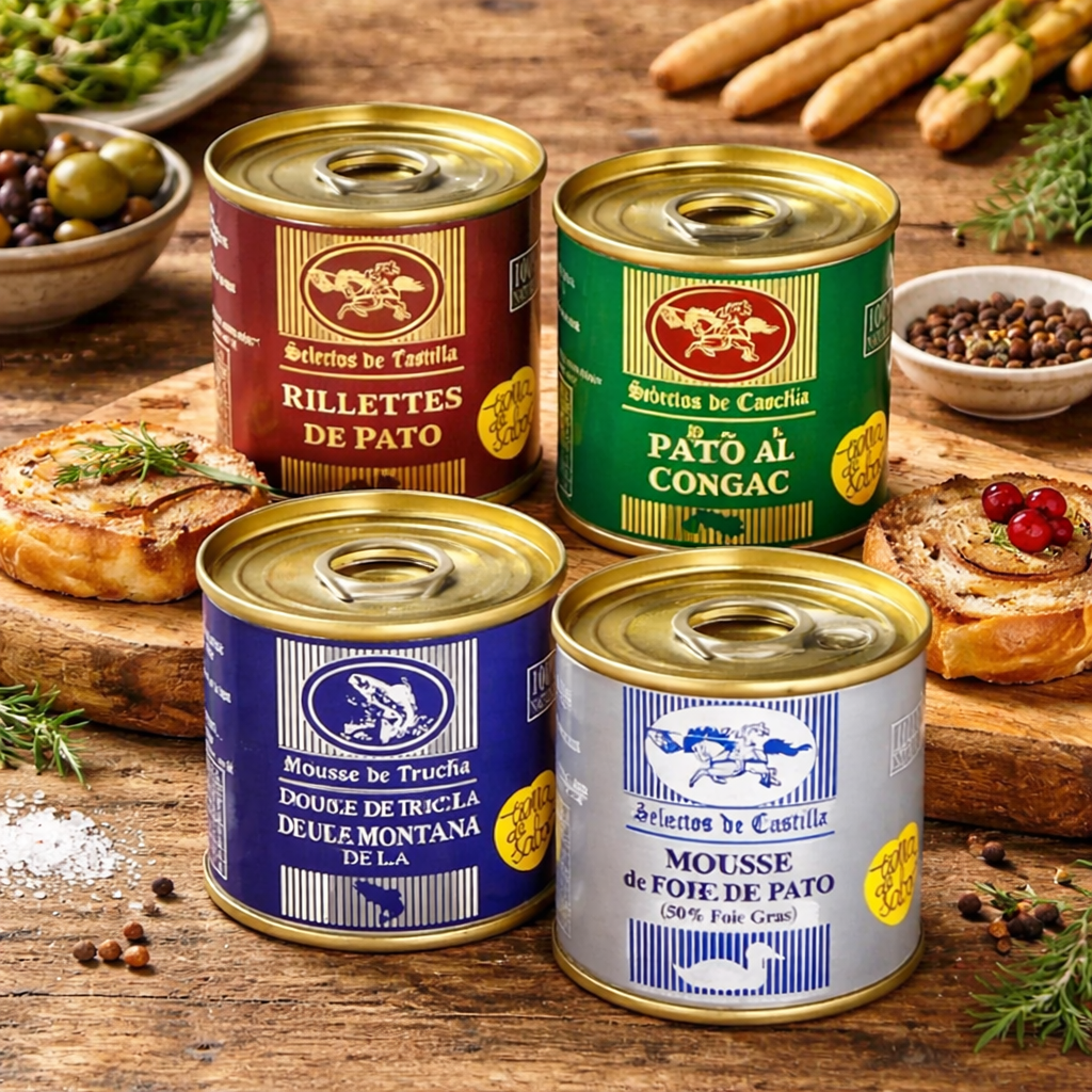 Gourmet Pâté Selection Box (4 Tins)