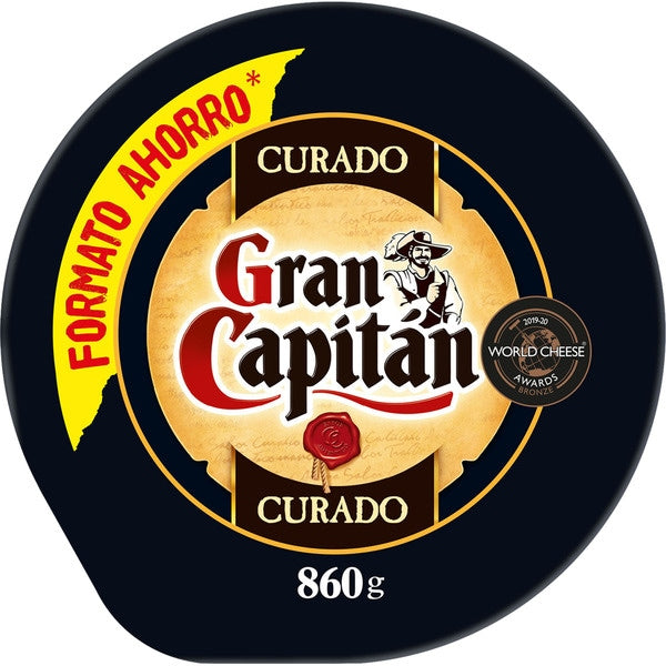 Cured Cheese (mixture) with pasteurized Milk GRAN CAPITAN