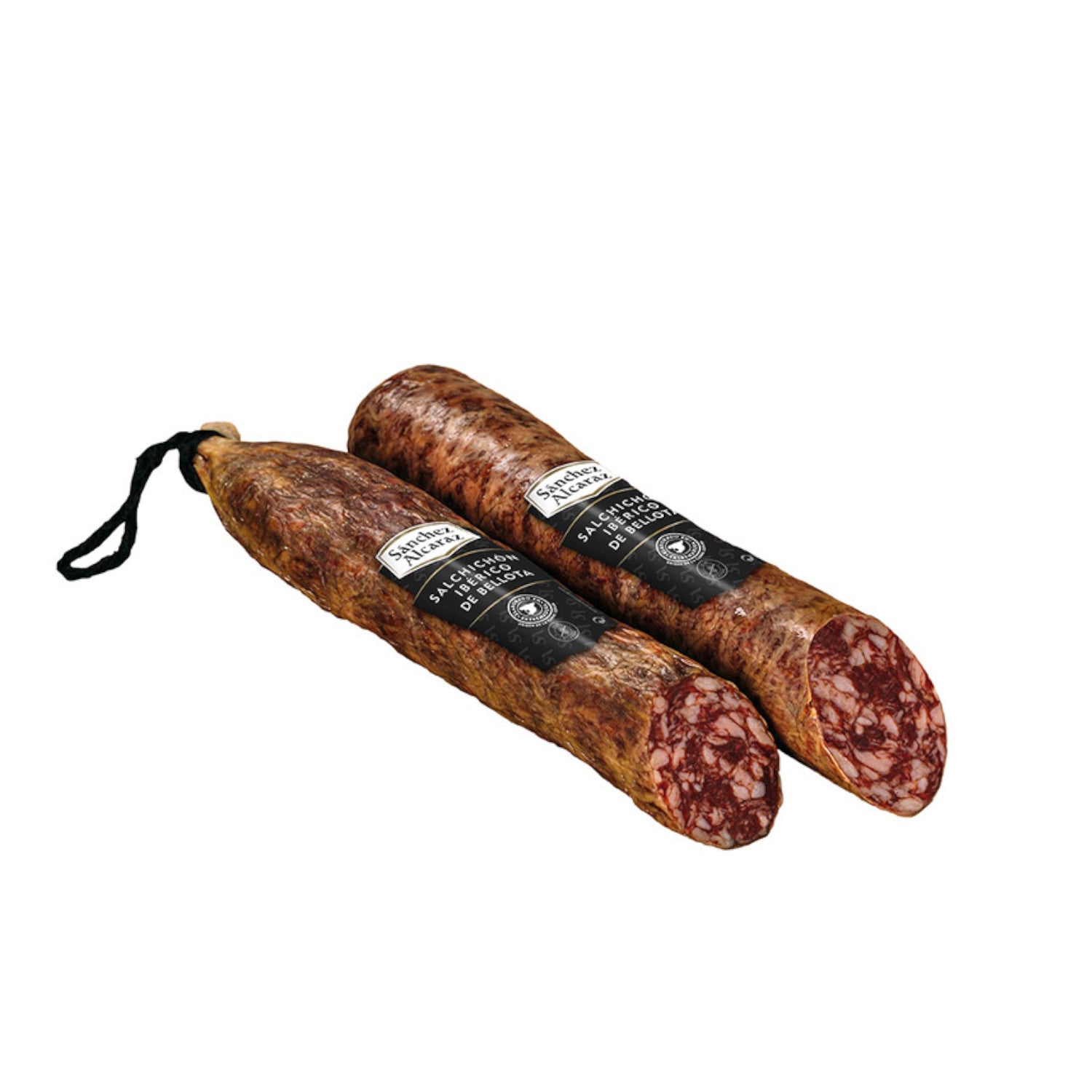 Acorn-Fed Iberian Salchichón – Whole Piece ~1.2kg | Sánchez Alcaraz