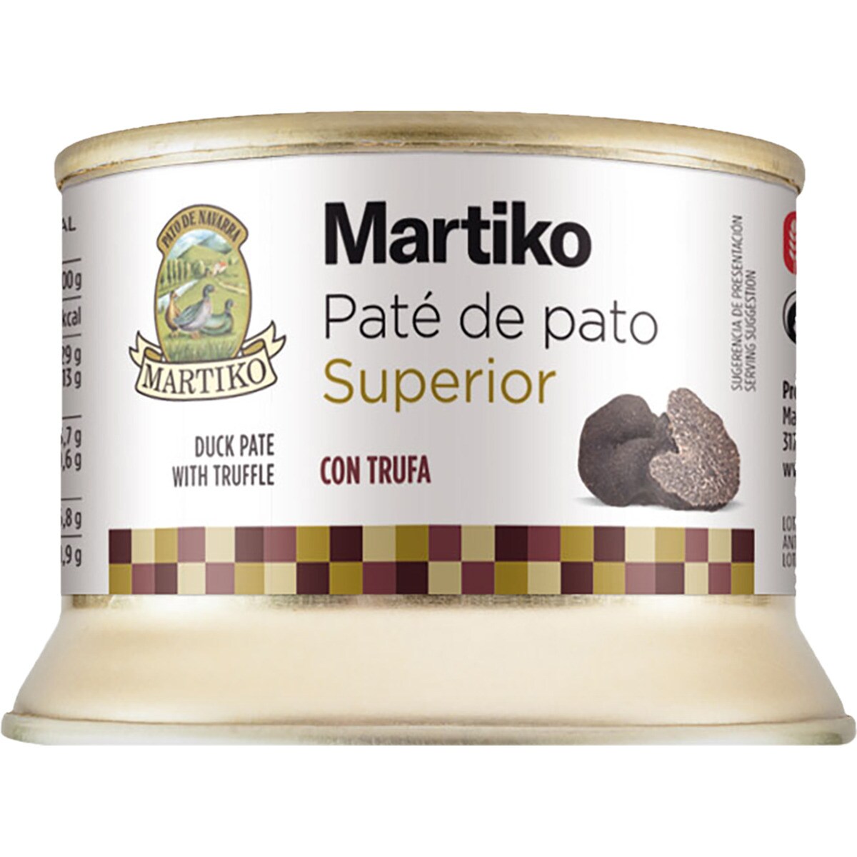 Overlegen andepaté med glutenfri trøffel MARTIKO