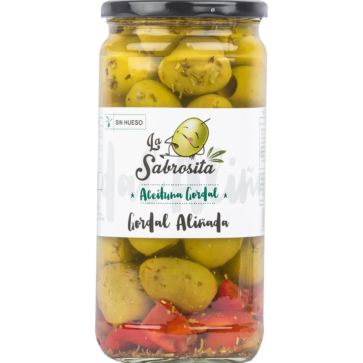 Pitted Gordal Dressed Olives La Sabrosita
