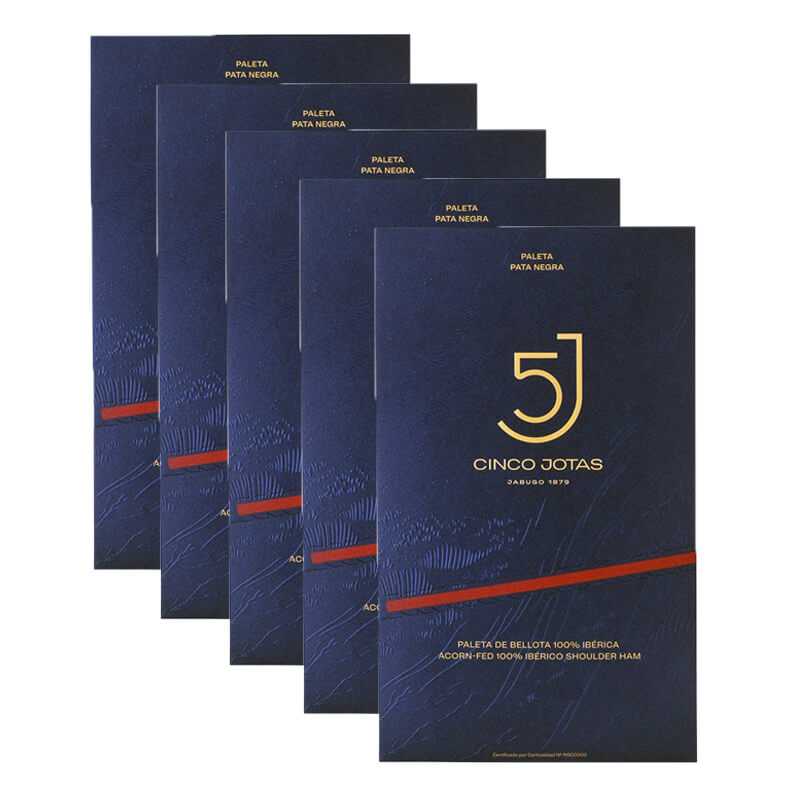 100% Iberian Acorn-Fed Shoulder Jabugo Pata Negra 5 JOTAS