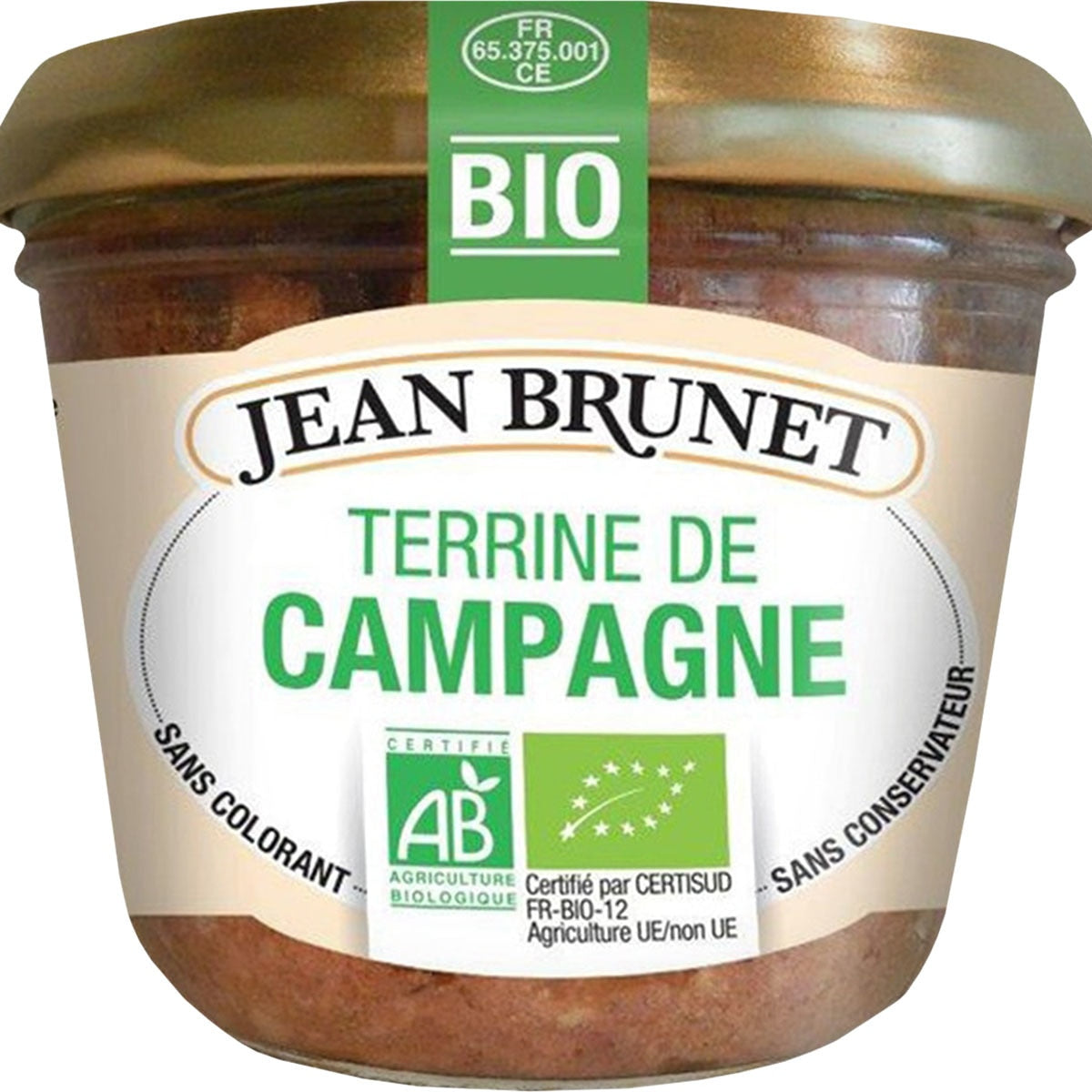 Organic country pâté JEAN BRUNET