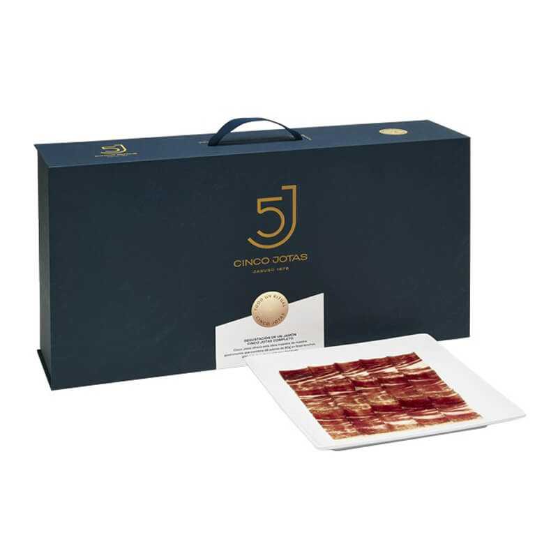 Ritual Batch of an Entire 100% Iberian Acorn-Fed Ham 5 JOTAS Knife-Cut