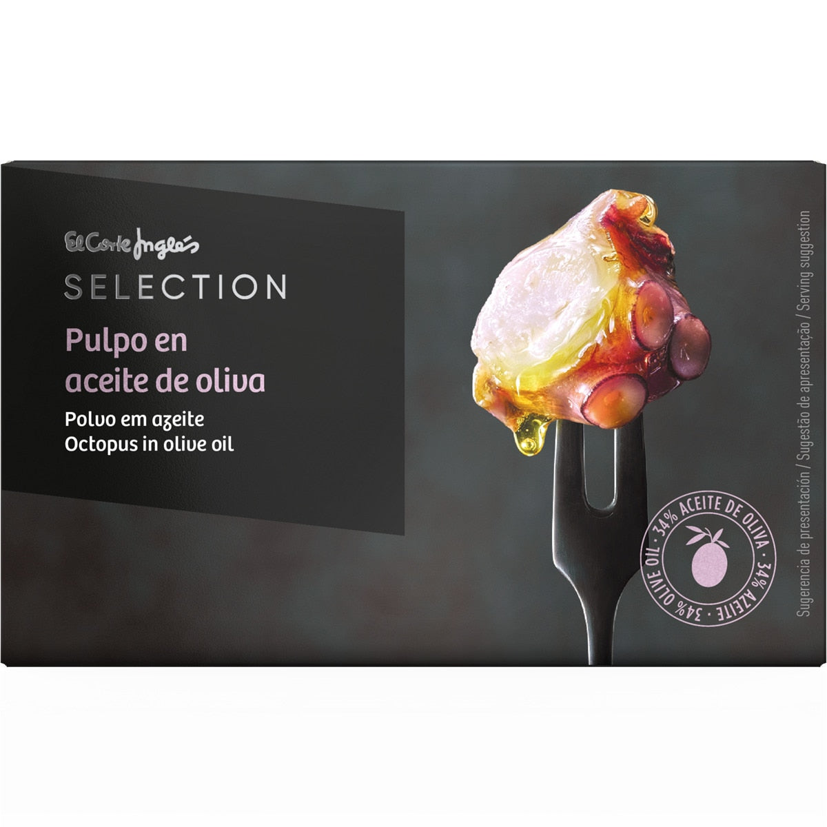 Octopus in olive oil EL CORTE INGLES SELECTION
