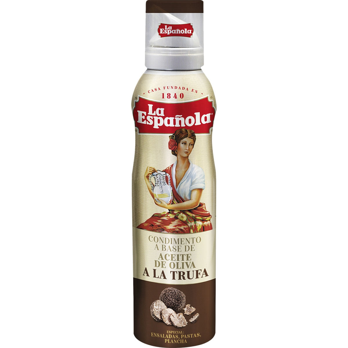 Seasoning prepared with truffle olive oil La Española