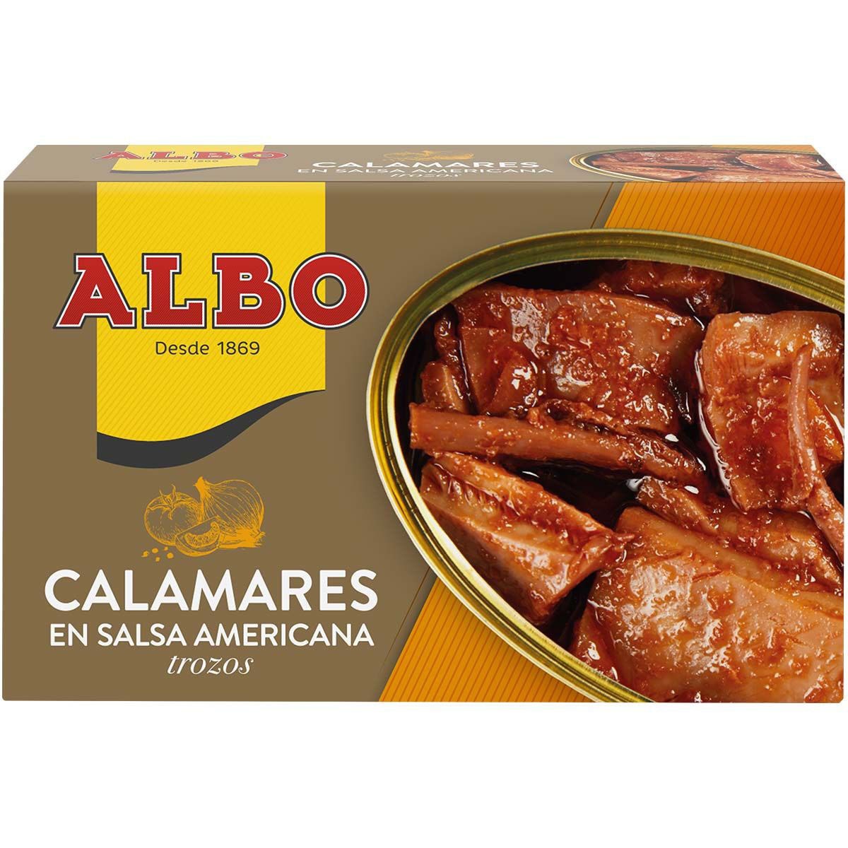 Squid in American sauce  ALBO