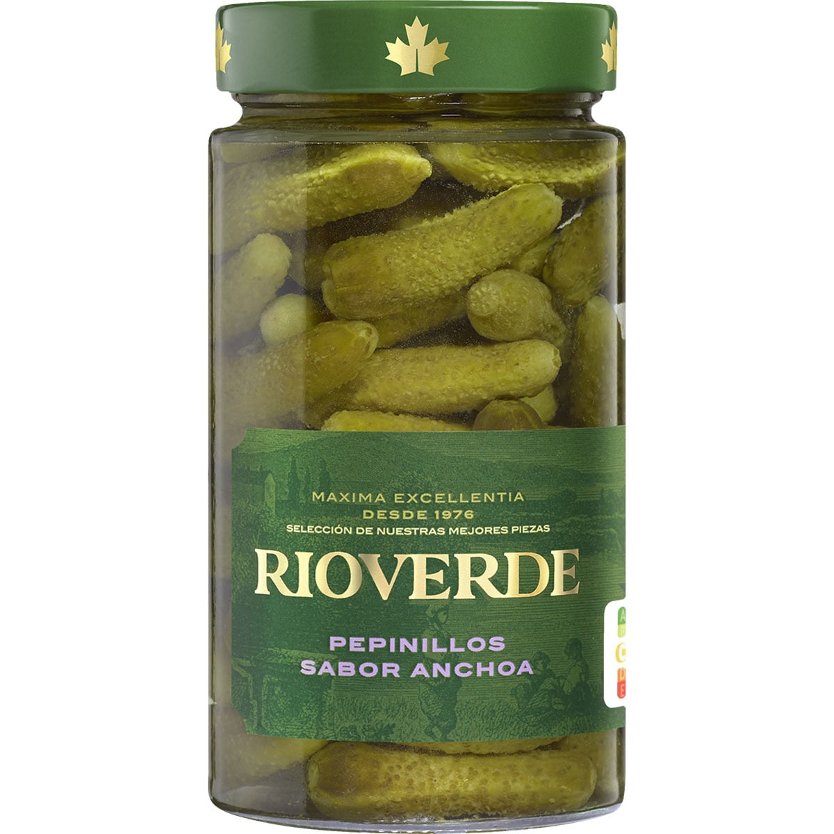 Anchovy-flavored gherkins RIO VERDE