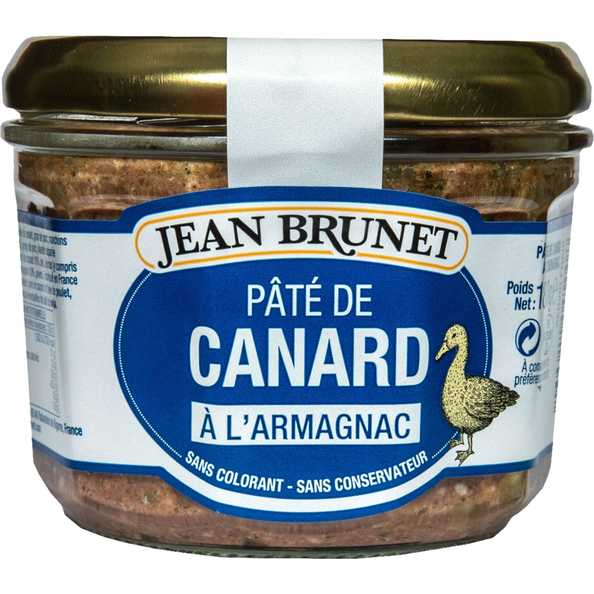 Duck pâté with Armagnac JEAN BRUNET
