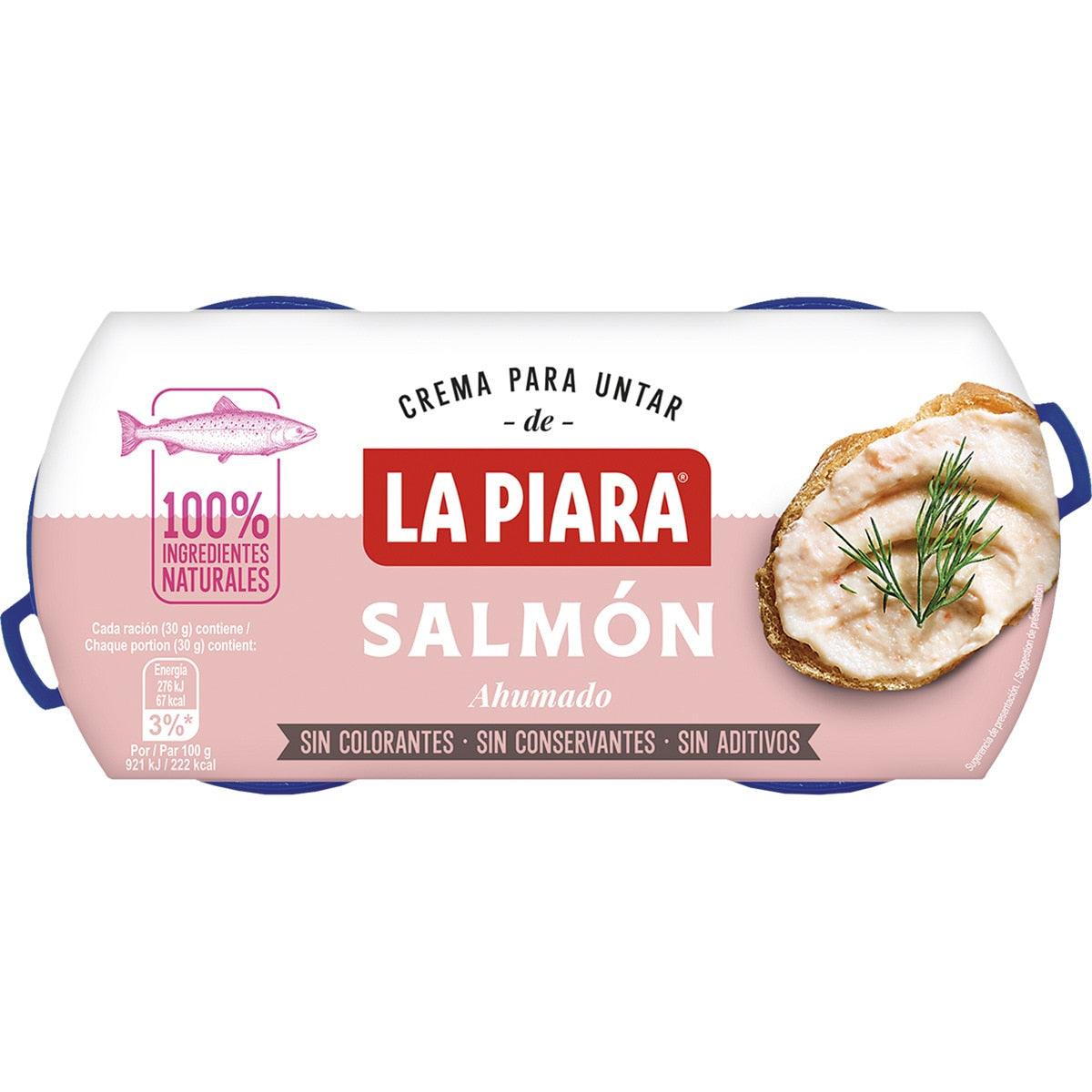 Gluten-free smoked salmon cream pâté LA PIARA