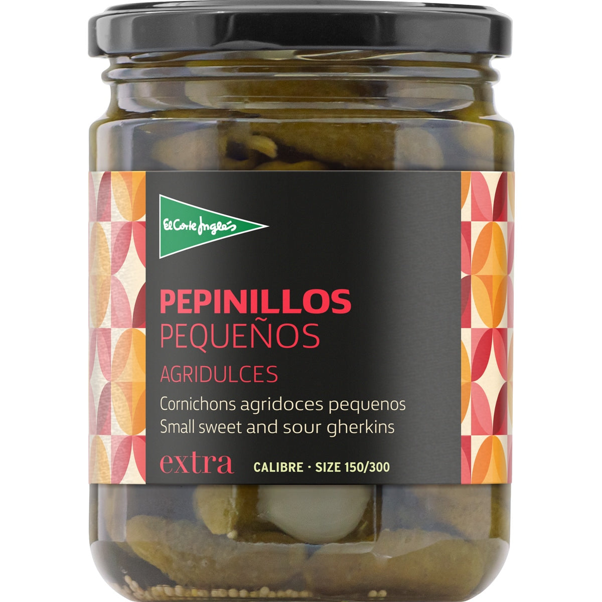 Small sweet and sour gherkins EL CORTE INGLES