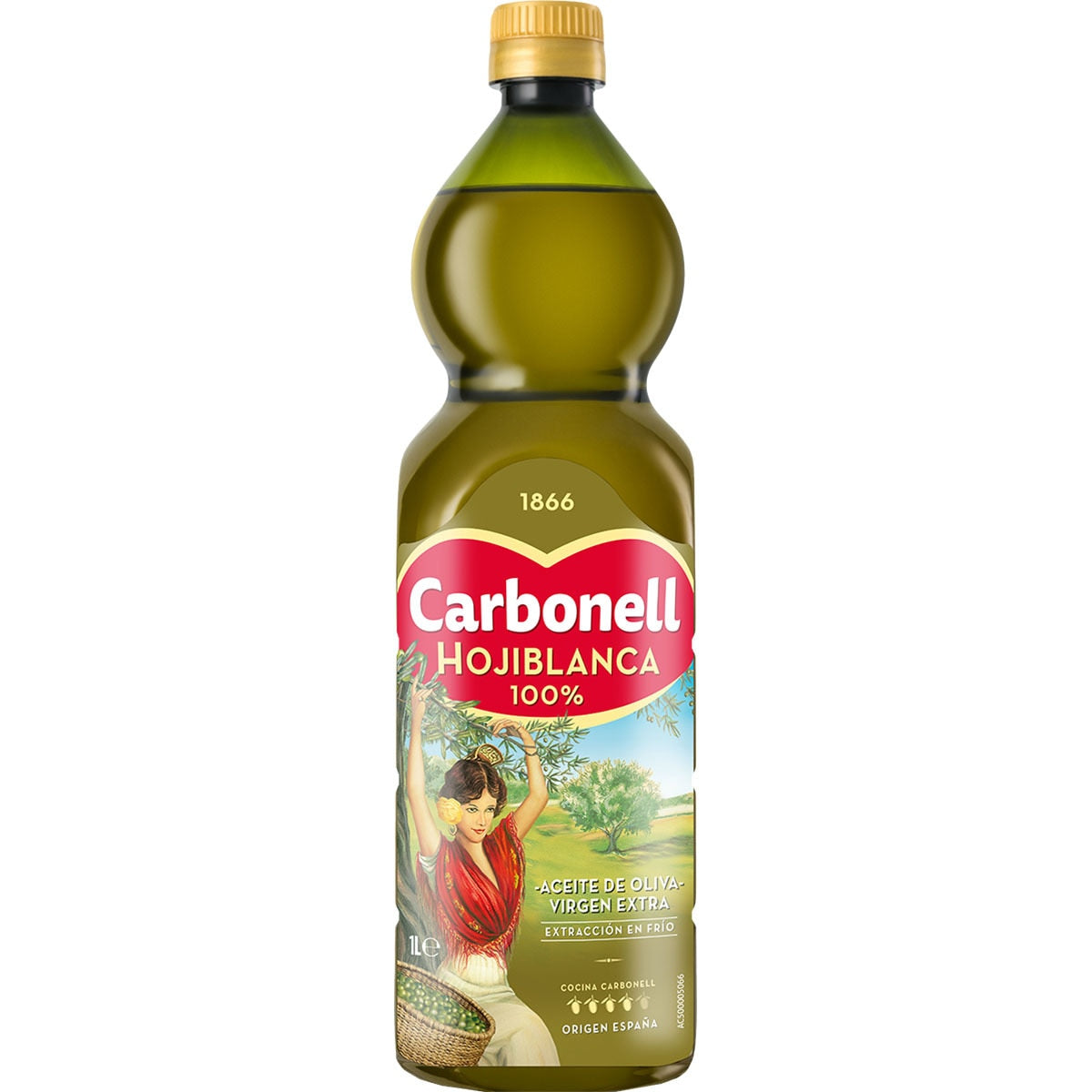 Extra virgin olive oil Hojiblanca variety Carbonell