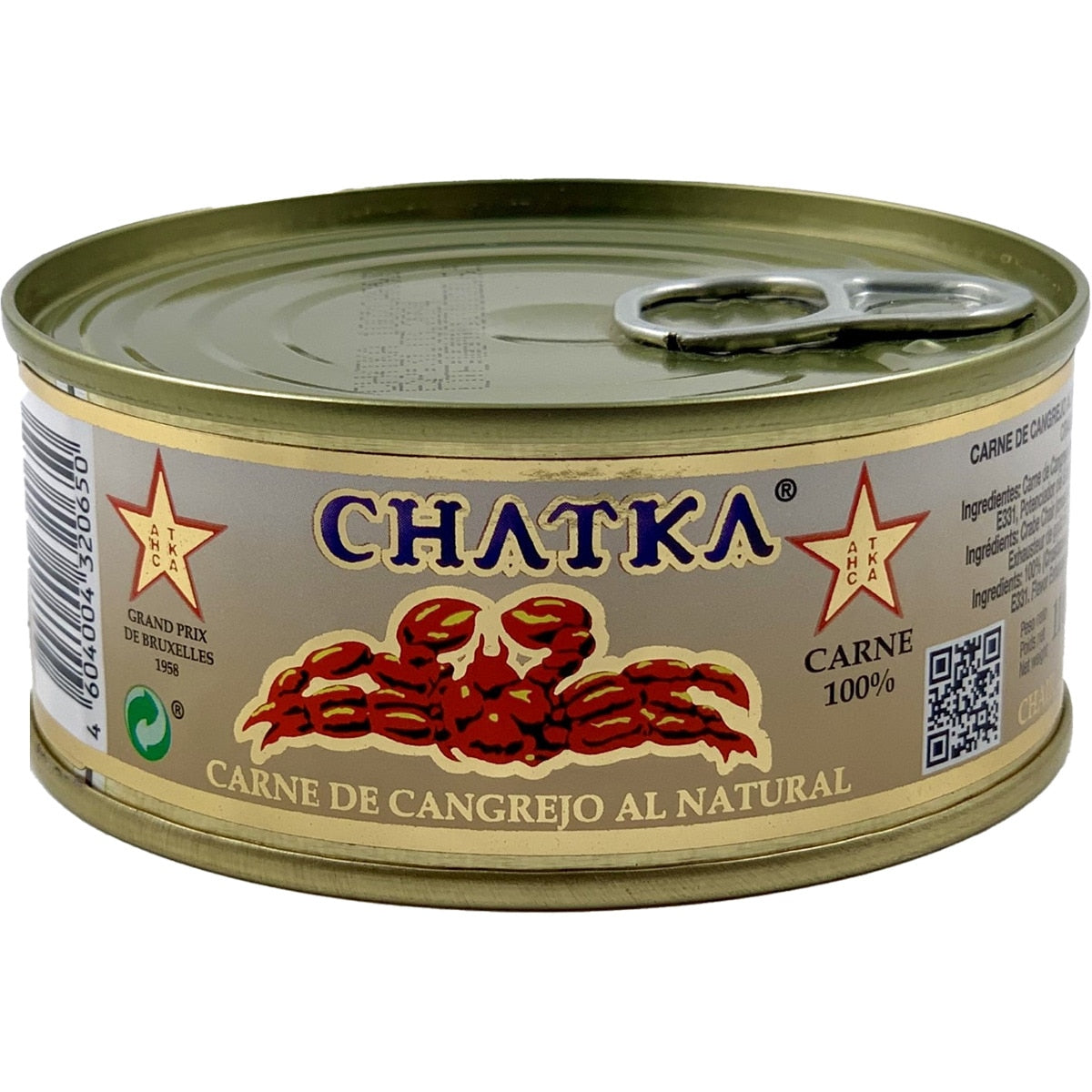 100% natural crab meat CHATKA