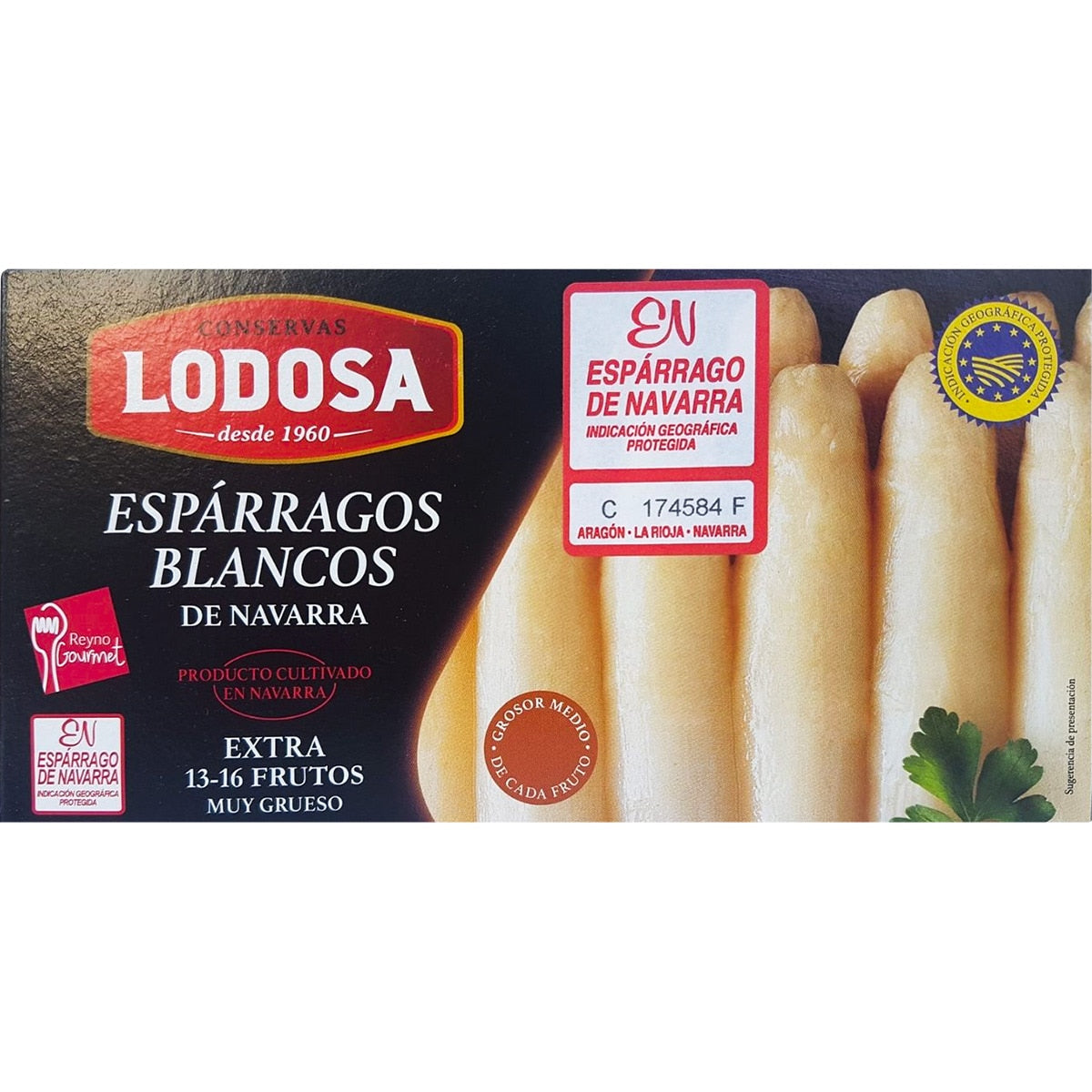 White asparagus PGI of Navarra medium LODOSA