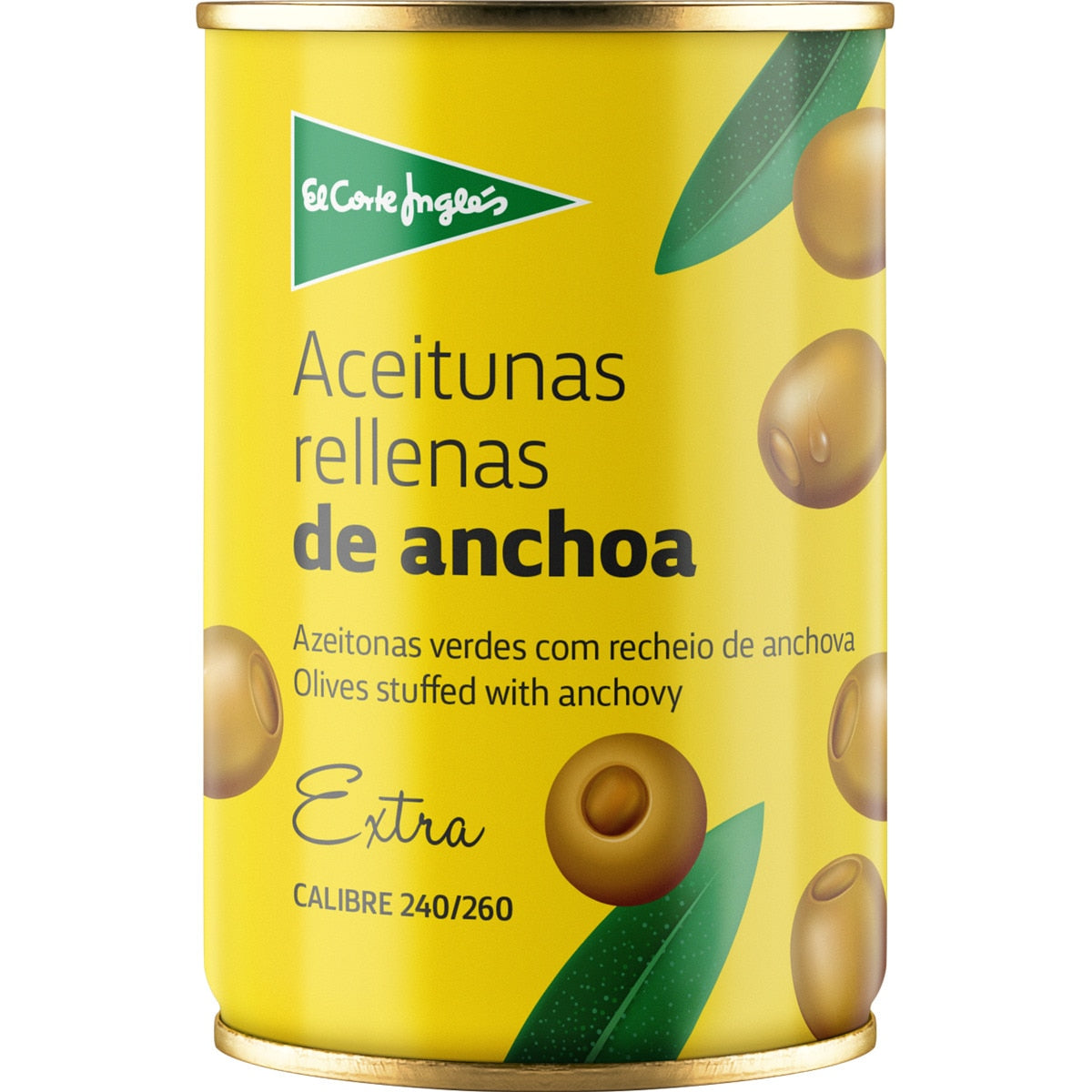 Anchovy-stuffed olives El Corte Inglés