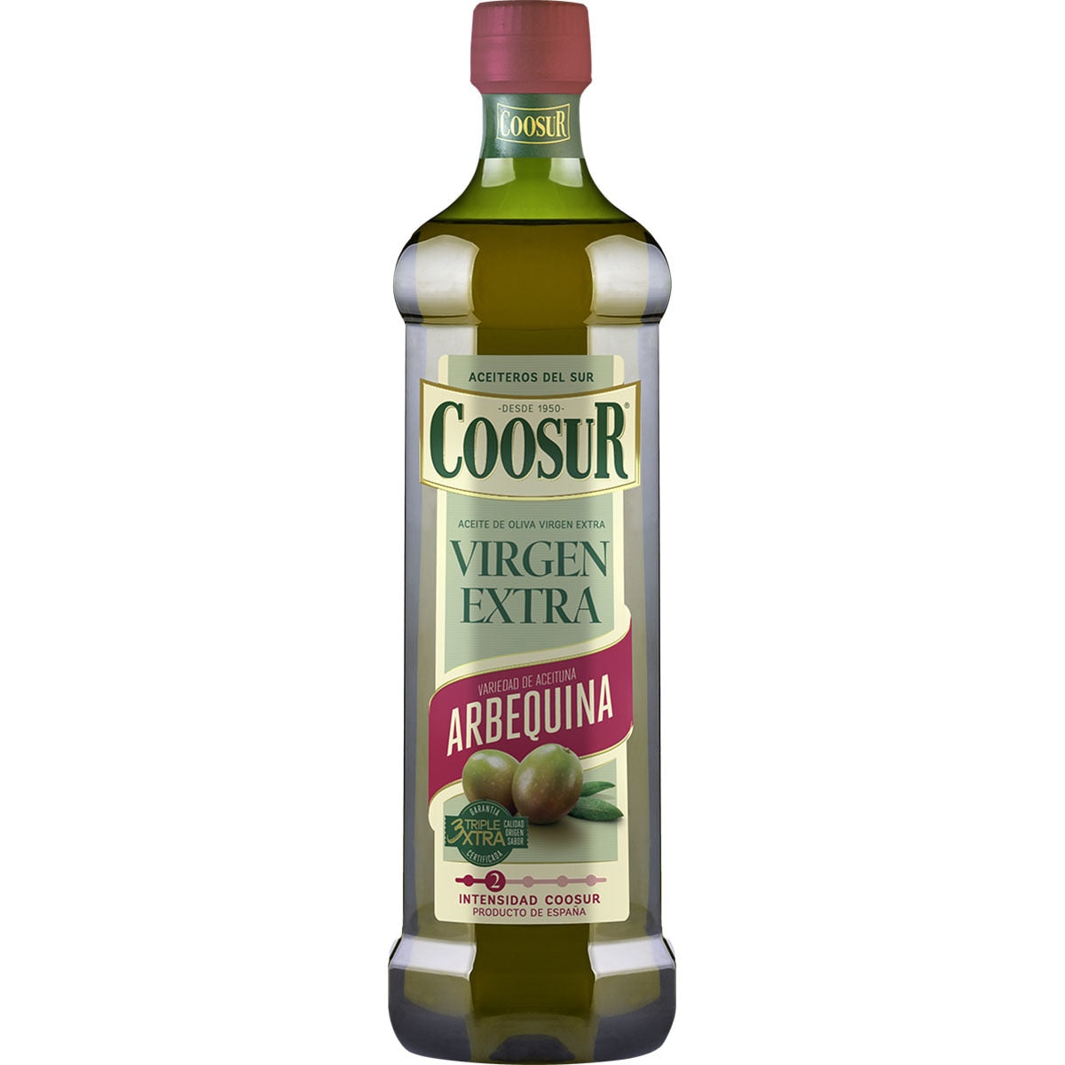Extra virgin olive oil Arbequina variety  Coosur