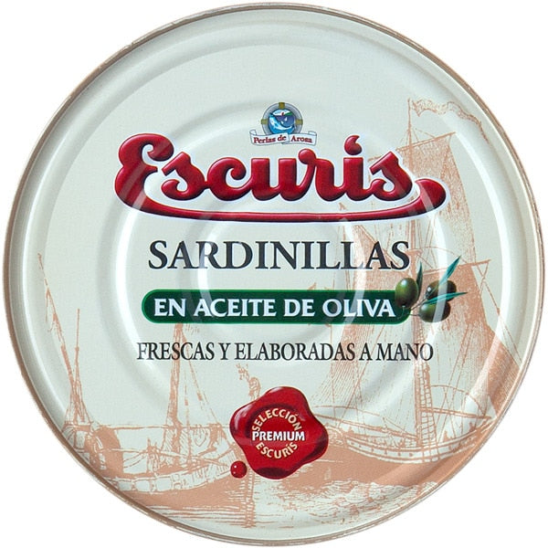 Sardines in olive oil ESCURIS