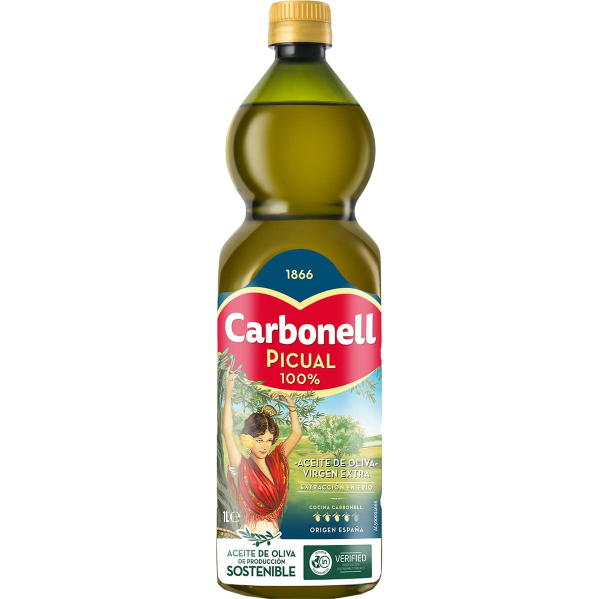 Extra virgin olive oil Picual variety Carbonell