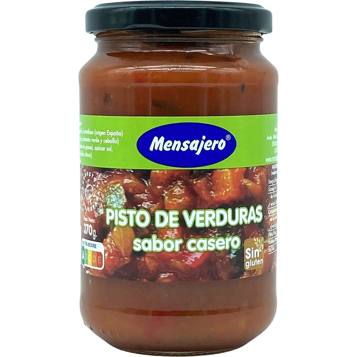 Homemade vegetable ratatouille MENSAJERO