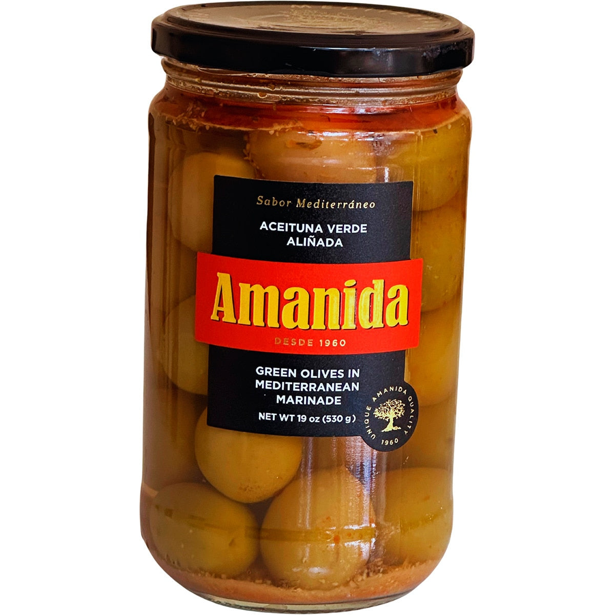 Dressed green olives AMANIDA