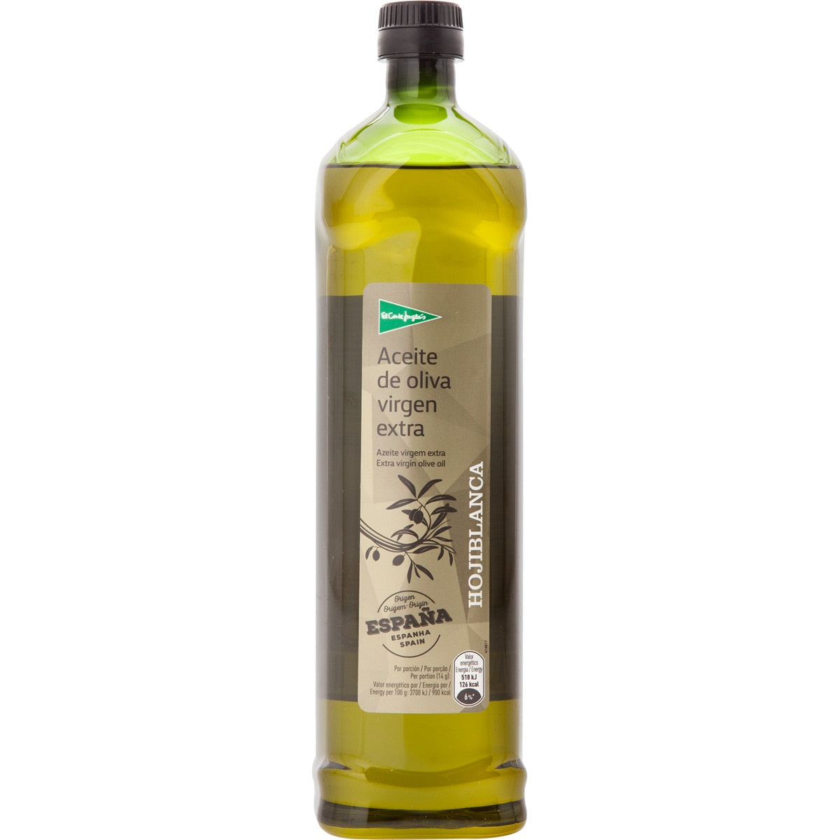 Extra virgin olive oil Hojiblanca variety El Corte Inglés