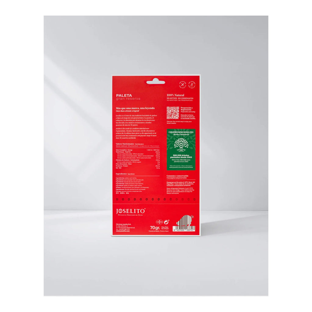 Joselito Gran Reserva 100% Iberian Shoulder Ham (70g)